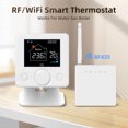 thumbnail image 1 of Programación Tuya Wifi Termostato Inteligente Programaciód Semanal Controlador de Temperatura de Bloqueo Infantil para caldera de pared compatible con asistente para, 1 of 7