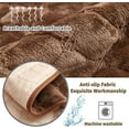 thumbnail image 2 of Recliner Chair Covers Plush Recliner Slipcovers Armrest Covers Headrest Cover for Sofa Recliner Protector Couch Sofa Covers, Soft Fuzzy Fluffy Anti-Slip Furniture Protector, 2 of 7