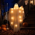thumbnail image 3 of Tuvgenk garden lights outdoor Ghost Battery Landscape Light LED Hanging Yellow Polyester, 3 of 6