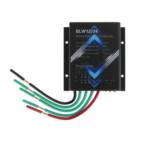 

OWSOO Aluminum Alloy Wind Power Controller Modular Design Wind Generator Controller IP67 Waterproof 6 Optional