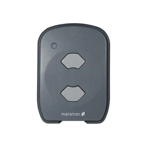 Marantec 165095 (315 MHz) 2-Button Micro Garage Door Opener , Gray