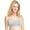 Heather Marle, variant on Playtex Nursing Seamless Racerback Wirefree Crop Bra Heather Marle 2XL Women's