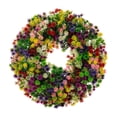 thumbnail image 4 of Couronnes de Printemps Été pour Porte d'Entrée Couronne Colorée pour Porte de Jardin Extérieur, 4 of 8