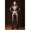 thumbnail image 2 of Mono de Carnaval de Halloween para niños y adultos, disfraces de Cosplay de esqueleto aterrador para niños y niñas, disfraces de fantasía para el Día de los muertos, fiesta de disfraces de Diablo, 2 of 5