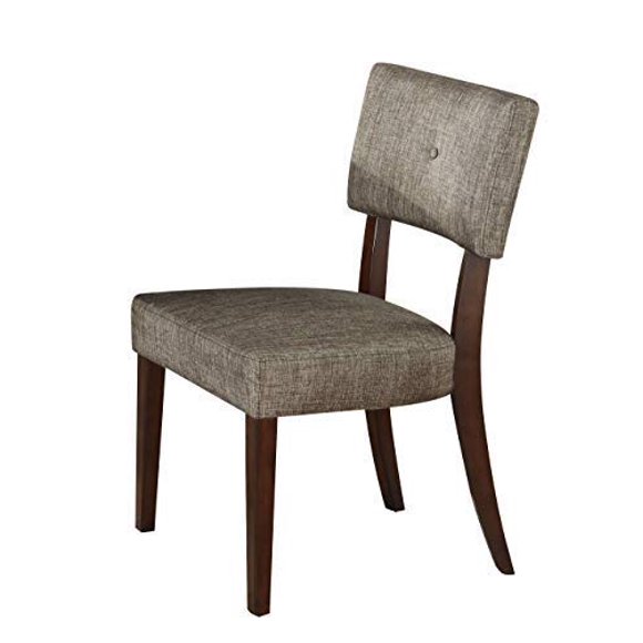 ACME Set of 2 Drake Espresso Side Chair, 36-Inch