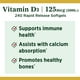 thumbnail image 2 of Vitamina D3 5000 IU Nature's Bounty Ayuda al Sistema Inmunológico 240 Cápsulas, 2 of 6