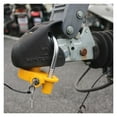 thumbnail image 4 of 1 Set Universal Coupler Lock Trailer Locks Ball Hitch Trailer Hitch Lock Adjustable Security Heavy-Duty Steel Fits Lightweight ,Weatherproof Double Locking Hitch Pin, 4 of 5