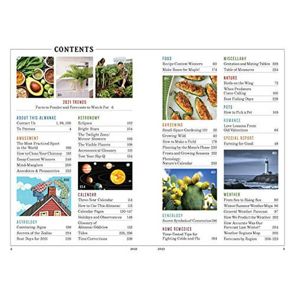 The Old Farmer's Almanac 2021, Édition Professionnelle