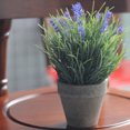 thumbnail image 4 of OHOIOLLA Planta De Lavanda Artificial En Maceta Azul Para De Hogar Y Oficina Con Material, 4 of 6