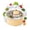 Yellow, variant on Electric Salad Spinner & Fruit Washer, Cordless 3-Speed Vegetable Washer Spinner Bowl, Automatic Fruit Cleaner Spinner, Lettuce Produce Washer for Berries, Grapes & Veggies