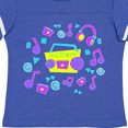 thumbnail image 4 of Inktastic '80s Boom Box Music Boys or Girls Toddler T-Shirt, 4 of 5