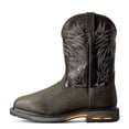 thumbnail image 3 of ARIAT WORK Men's WorkHog Wide Square Toe Waterproof MetGuard Composite Toe Work Boot Bruin Brown - 10016265  BROWN, 3 of 4