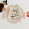 thumbnail image 2 of Okbabeha Newborn Baby Halloween Outfit Girl Boy Fall Sweatshirt Romper Long Sleeve Bodysuit Onesie Cute Halloween Clothes, 2 of 5