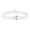thumbnail image 2 of harmtty Women Belt Solid Color Stretch Adjustable Invisible Adjustable Lightweight Jeans Belt Fashion Accessory,White, 2 of 8