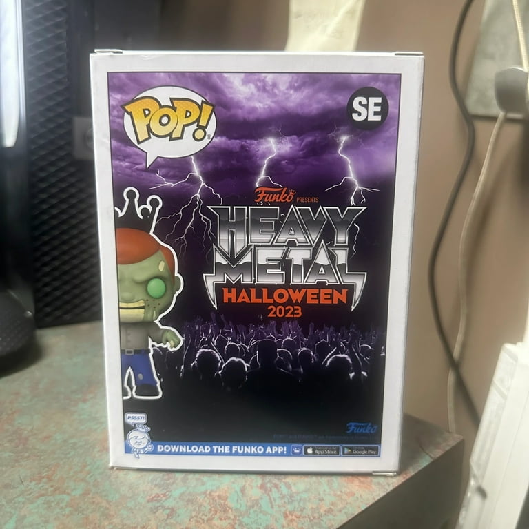 Funko POP! Heavy Metal Halloween 2023 Freddy Zombie Glow LE