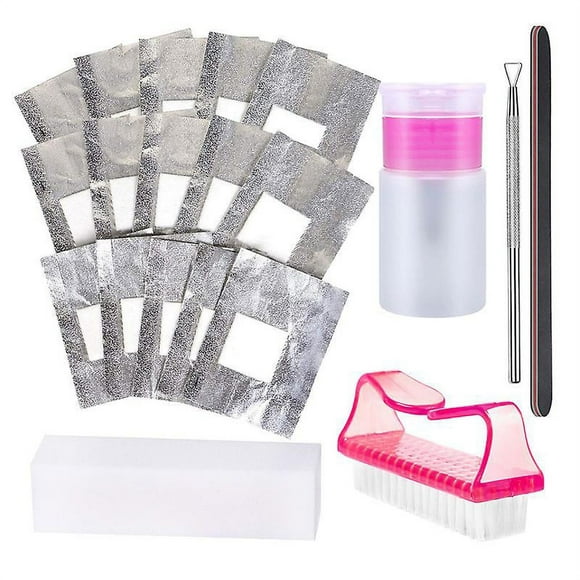 1 juego de papel para esmalte de uñas