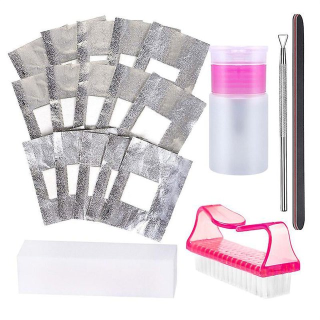 1 juego de papel para esmalte de uñas