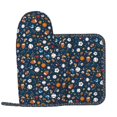 thumbnail image 2 of Honeii Ball Sports patten Oven Mitts and Pot Holders Sets, Baker Oven Mitts, Mittens for Kitchen Decor, Baking Lover over Gloves Gifts, 2 of 7