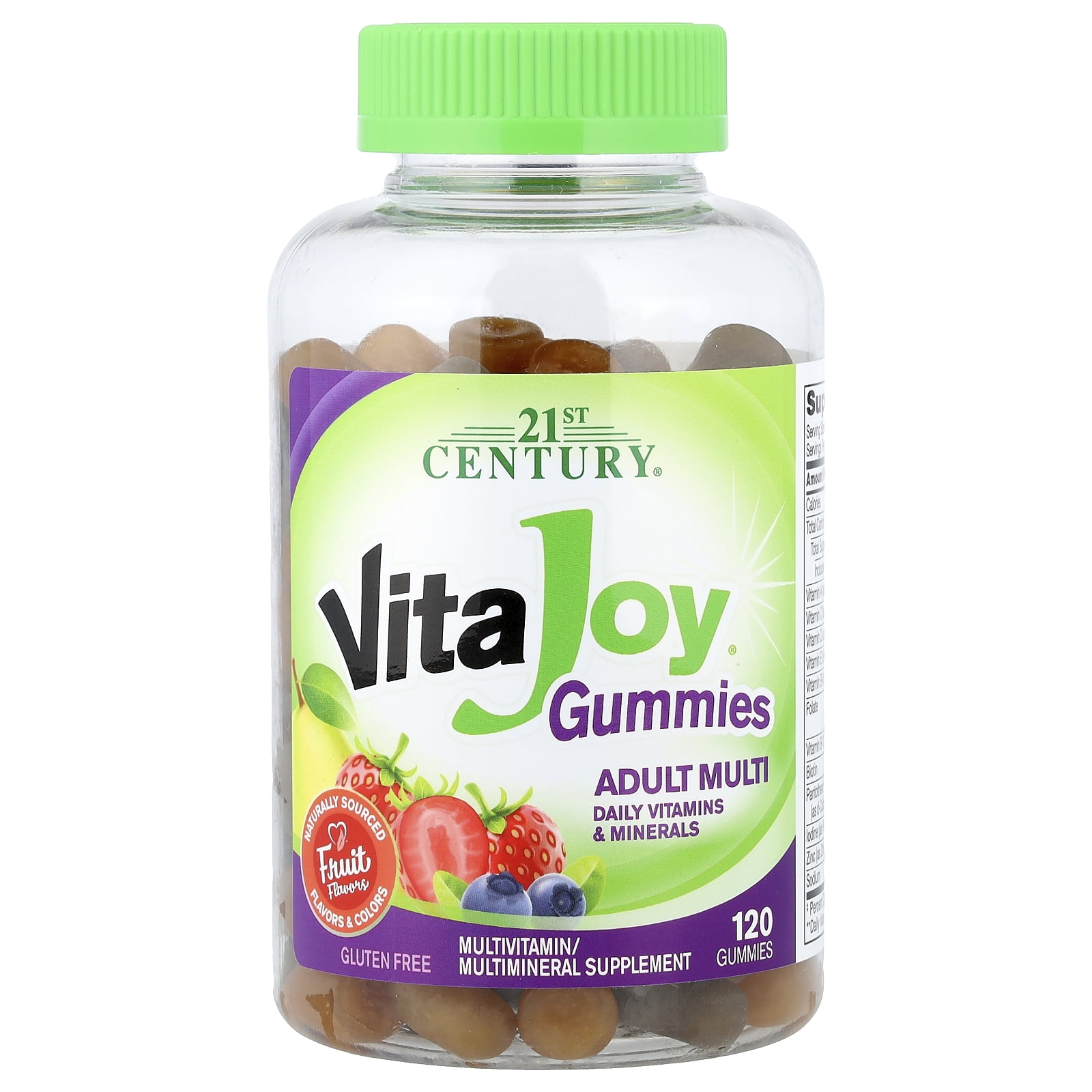 21st Century VitaJoy® Adult Multivitamin Gummies, Fruit, 120 Gummies