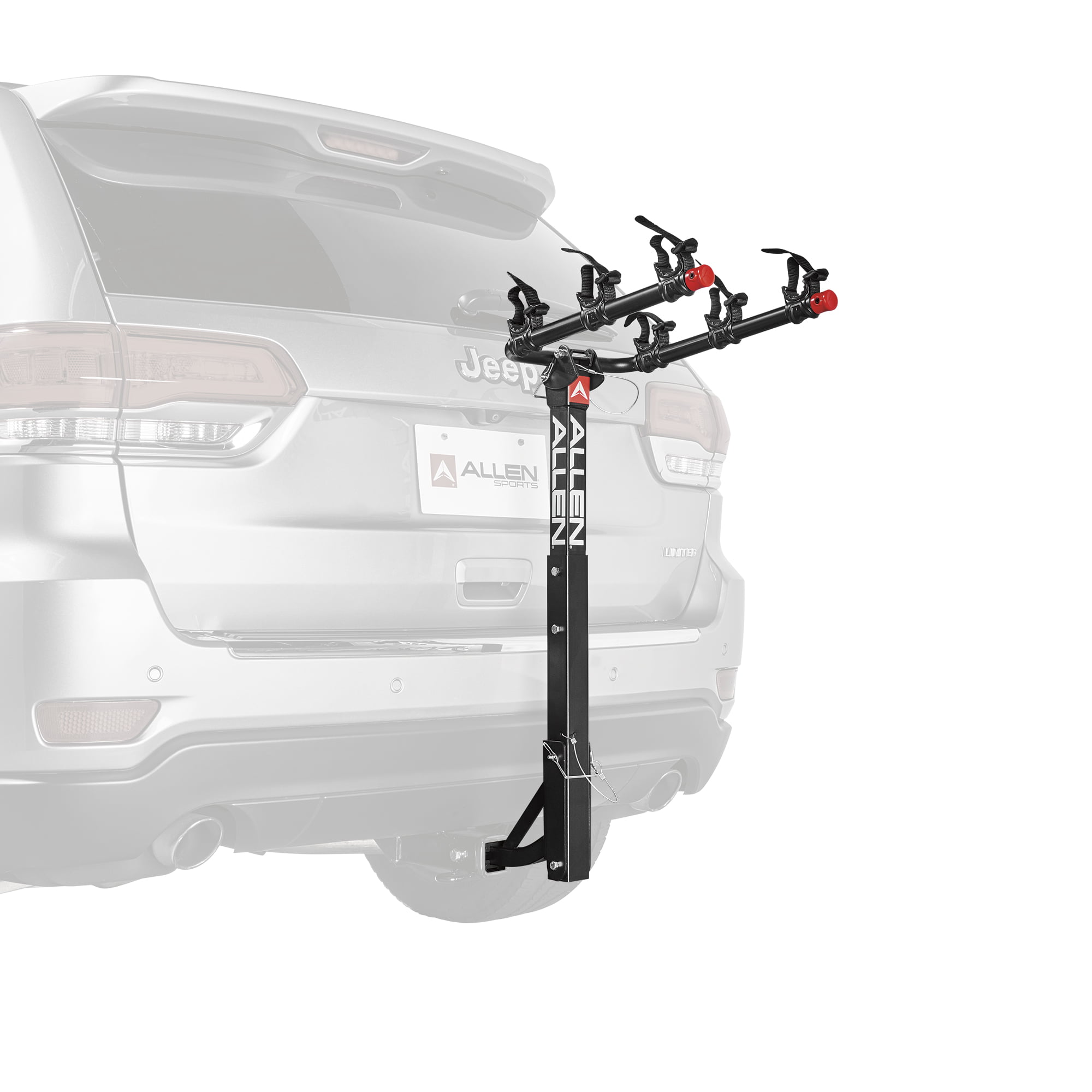 Buy Allen Sports Deluxe 3Bicycle Hitch Mounted Bike Rack Carrier