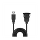 thumbnail image 2 of Cable de extensión USB 3.0 de 1 m para coche, montaje empotrado, macho a hembra, para panel de salpicadero, línea de audio cuadrada, 2 unidades, 2 of 7