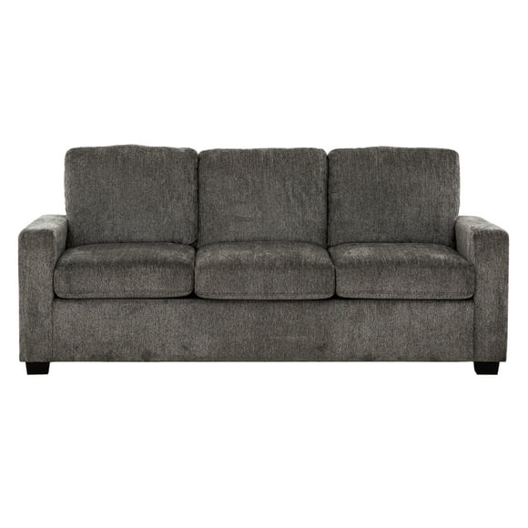 Valencia 81in. Grey Queen Size Sleeper Sofa Bed with USB & Outlet
