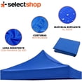 thumbnail image 4 of Carpa Cubierta Repuesto Para Toldo 3x3 Metros Impermeable Azul, 4 of 7