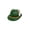 Dark Green,#048, variant on Wool Fedora Hats for Men Women Wide Brim Felt Panama Hat,One Size