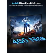 UPERFECT 24.5 240Hz FHD Portable Gaming Monitor, IPS HDR Display, USB-C HDMI, VESA & Adjustable Stand