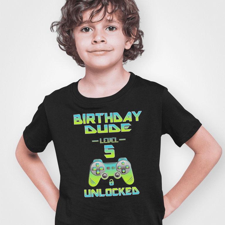 5th birthday store t shirt boy