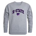 thumbnail image 1 of W Republic 541-127-HGY-04 Kansas State University Men Campus Crewneck Sweatshirt, Heather Grey - Extra Large, 1 of 1