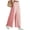 Red, variant on SHEWIN Women's Wide Leg Palazzo Pants Casual Elastic High Waisted Cotton Gingham Plaid Culottes Trousers with Pockets