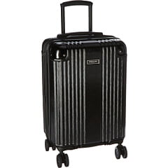Black Kenneth Cole New York Tribeca 28-inch Lightweight Hardside Expandable 8-Wheel Spinner TSA Lock Checked Suitcase