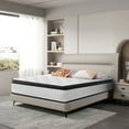 thumbnail image 4 of Newest 12 Inch Twin XL Breathable Cool Cover Certipur-US Memory Foam Individual Pocket Spring Hybrid Mattress, 4 of 5