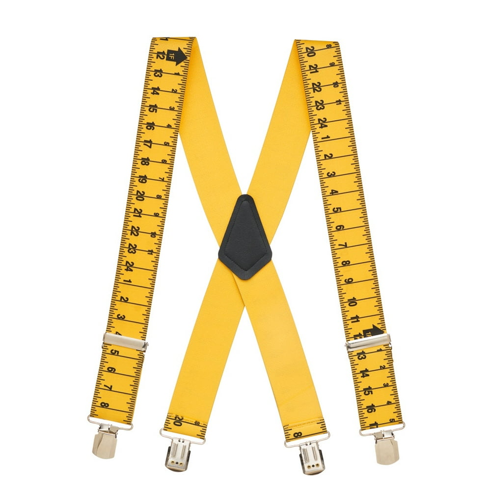 SuspenderStore Suspender Store TAPE MEASURE 2Inch Wide Pin Clip