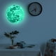 thumbnail image 1 of Moon Shape Glowing Wall Stickers Luminous Atmosphere Decoration Pasters, 1 of 1