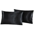 thumbnail image 1 of Silk Pillowcase for Hair and Skin, 20" x 40" King Size Cooling Pillow Case with Envelope Closure, Set of 2, 1 of 6