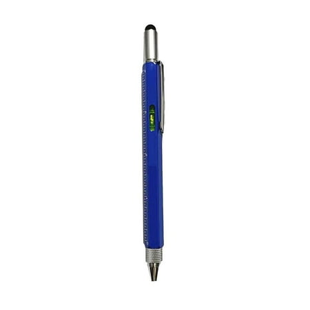

GLFILL Multi-Function Tool Pen Spirit Level Scale Touch Screen 6In1 Metal Ballpoint Pen