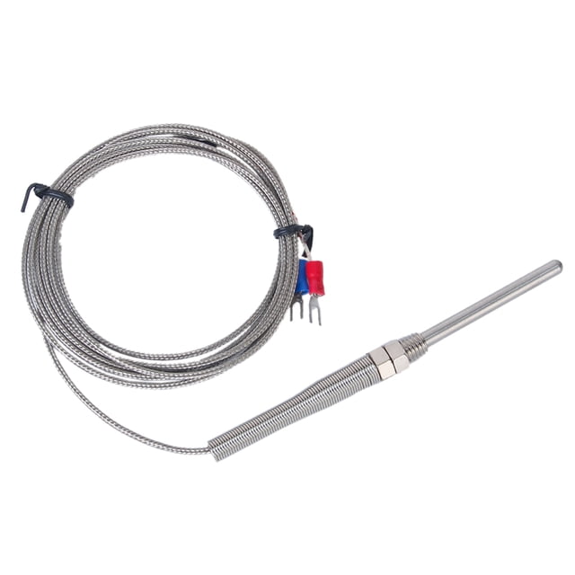 Sensor De Termopar De Controlador De Temperatura Tipo K De Pala De 50 Mm, 2 Metros Sunnimix Controlador de temperatura