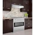 thumbnail image 3 of Ancona UC7636 36" Under-Cabinet Range Hood with Night Light in Stainless Steel, 3 of 5