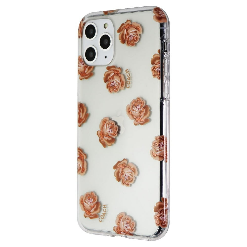 Coach Protective Case for iPhone 11 Pro (5.8inch) Dreamy Peony Clear