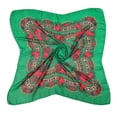 thumbnail image 2 of Scarfs for Women BWASD Casual Lightweight Soft Floral Embroidered Summer Sunscreen Scarf Retro Beach Shawl Wrap for Spring Outdoor Outfit, 2 of 5