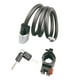 thumbnail image 2 of Bobina de cable de bloqueo antirrobo de 4 pies con soporte de montaje yeacher  Candado de bicicleta, 2 of 7