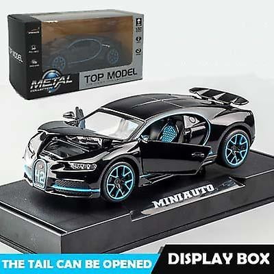 Alloy Toy Car Models Bugatti Chiron With Sound Light Diecasts Toys/1
