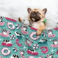 thumbnail image 3 of Yiaed Swimming Bulldog Print Dog Blankets-Cat Blanket Washable for Couch Protection,Puppy Blanket, Soft Plush Reversible Throw Furniture Protector-Medium, 3 of 8