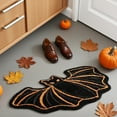 thumbnail image 6 of Gallickan Bat Welcome Mat, Non Slip Door Rug, Halloween Porch Decor, Dirt Trapping Design, Entrance Floor Covering, Washable Surface, Multicolor, 6 of 6