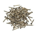 thumbnail image 1 of Uxcell 120pcs Clavo pequeño Clavo de latón Clavo de hardware Clavos pequeños para DIY 1.2mmx10mm, 1 of 5