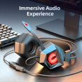 thumbnail image 4 of Auriculares para Juegos con Cable y Micrófono para , para , para , para Switch, PC, Ordenador, Portátil, Auriculares A, 4 of 5