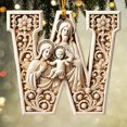 thumbnail image 1 of Budget-Friendly,26 Letters Christmas Tree Decoration Pendant Christmas Tree Ornaments Personalized DIY Christmas Ornaments Christmas Decoration Xmas Tree Hanging Decor Feature, 1 of 3