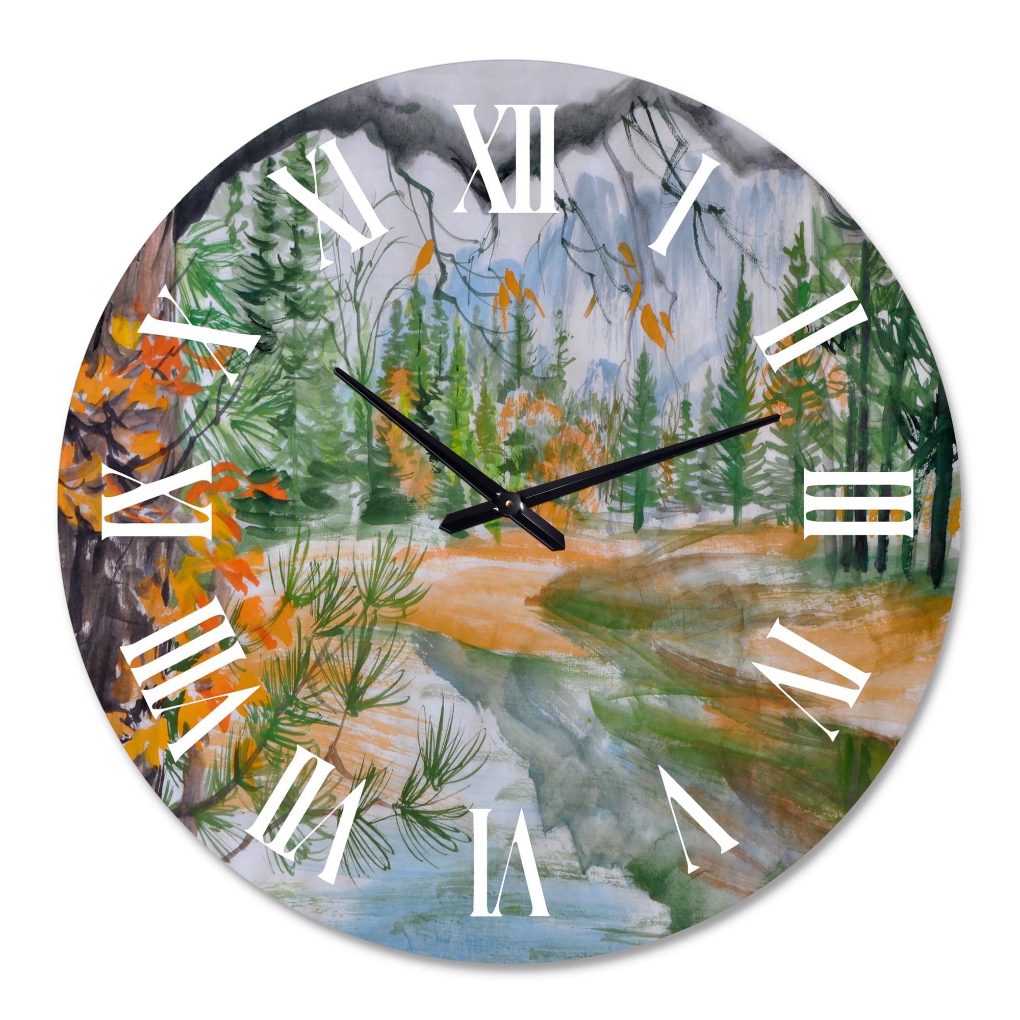 Designart 1 in Quartz Wall Clock